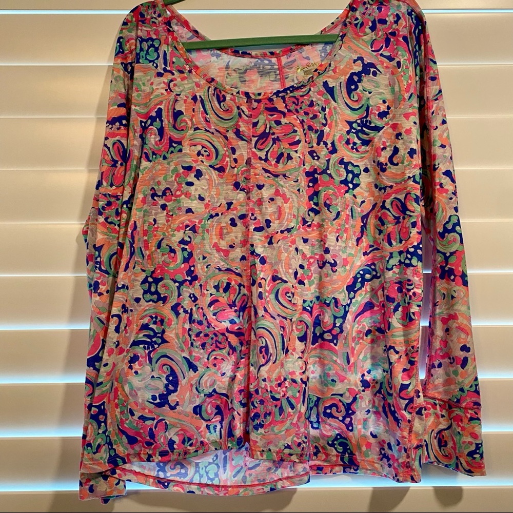 Lilly Pulitzer Luxletic XL Top